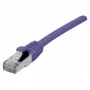 EXERTIS CONNECT Cavo patch Cat 6A S/FTP, viola, 3,0 m, Slim guaina snagless 858519