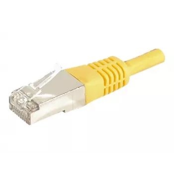 EXERTIS CONNECT Cavo patch S/FTP CAT.6A, 3m, giallo 858334
