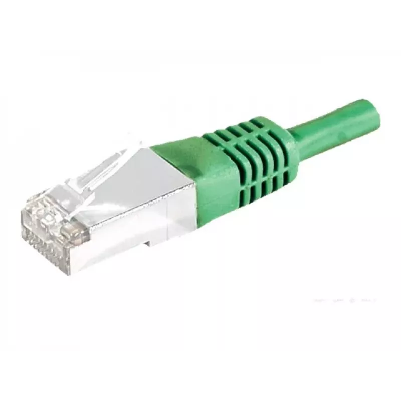 Exertis Connect 858354 Cavo patch di rete Cat6a S/FTP, 20 m, verde
