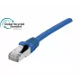 EXERTIS CONNECT Cavo patch RJ45 Cat. 6, F/UTP, certificato GRS, blu, 10,0 m 854617