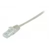 EXERTIS CONNECT Cavo patch in rame Cat. 6A U/UTP, grigio, 0,5 m, PoE, snagless 859450