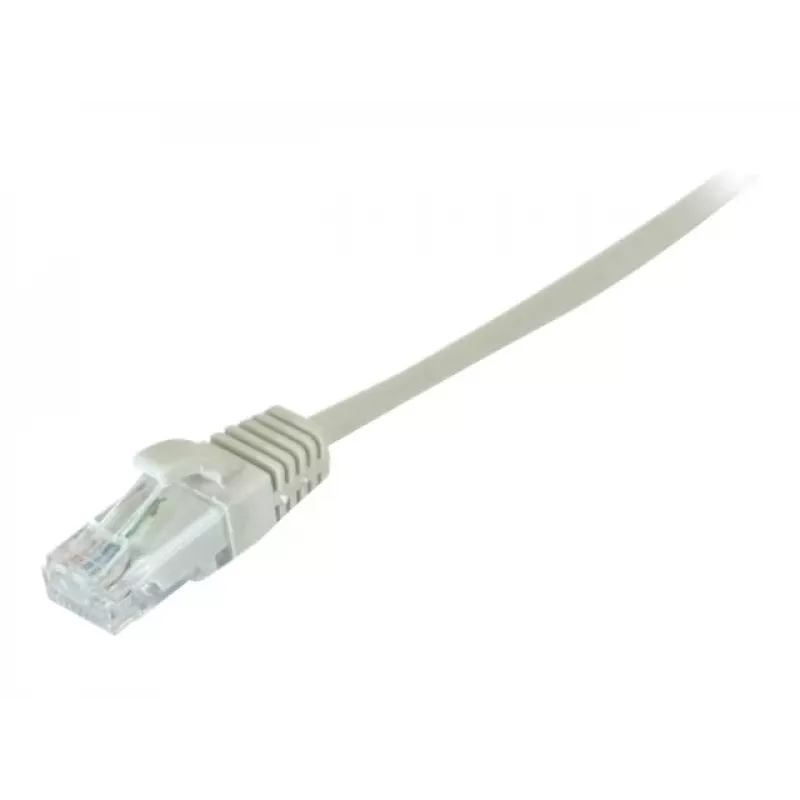 EXERTIS CONNECT Cavo patch in rame Cat. 6A U/UTP, grigio, 0,5 m, PoE, snagless 859450