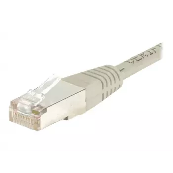 EXERTIS CONNECT Cavo patch Cat5e F/UTP, RJ45, grigio, 0,3 m 857130