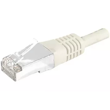 Exertis Connect 857740 Cavo patch Cat.6A S/FTP (PiMF) Class EA, 5 m, grigio, protezione antipiega sottile
