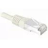 Exertis Connect 857740 Cavo patch Cat.6A S/FTP (PiMF) Class EA, 5 m, grigio, protezione antipiega sottile