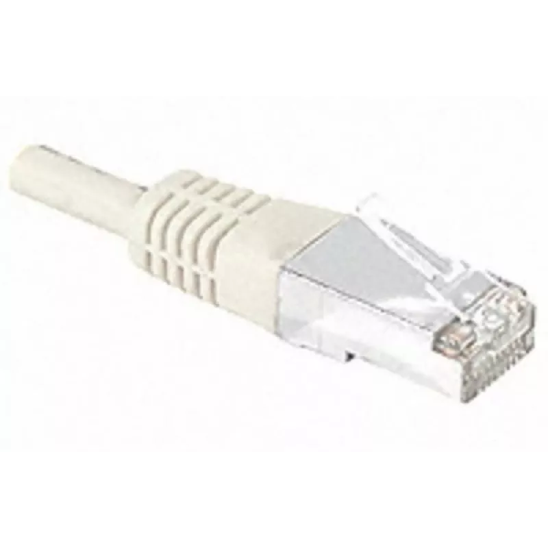 Exertis Connect 857740 Cavo patch Cat.6A S/FTP (PiMF) Class EA, 5 m, grigio, protezione antipiega sottile