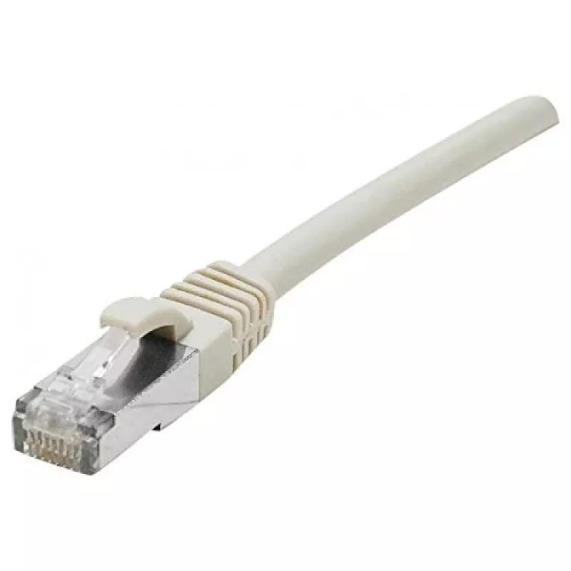 EXERTIS CONNECT Cavo patch Cat. 6A U/UTP in rame grigio 2,0 m PoE con Snagless-Boot 859452