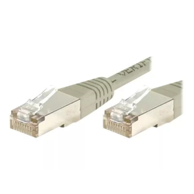 EXERTIS CONNECT Cavo patch Ethernet Cat.6 F/UTP, grigio, 1,5 m, Slim Bend Protection, Snagless, RJ45 857900