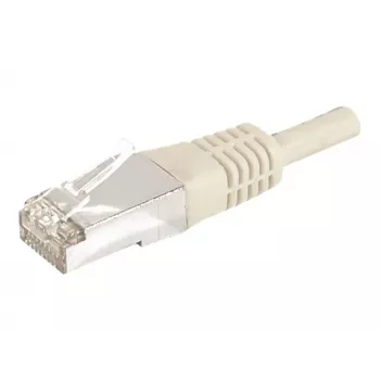 EXERTIS CONNECT Cavo patch CAT.6a F/UTP, 0,3 m, grigio, 10 Gbps 859501