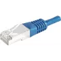 EXERTIS CONNECT Cavo patch Cat.6a F/UTP, 3 m, blu, 10 Gbps, Slim Bend Protection 859521