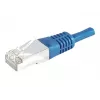 EXERTIS CONNECT Cavo patch Cat.6a F/UTP, 3 m, blu, 10 Gbps, Slim Bend Protection 859521