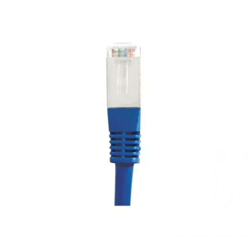 EXERTIS CONNECT Cavo patch CAT.6 S/FTP PiMF, RJ45, blu, 0,15 m 856814