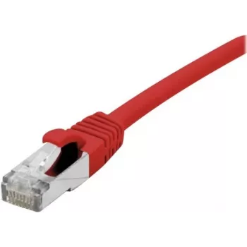 EXERTIS CONNECT Cavo patch Cat 6A S/FTP, rosso, 0,3 m, Slim Snagless Boot 858466