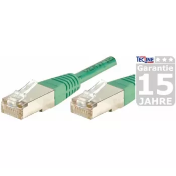 EXERTIS CONNECT Cavo patch CAT.6a F/UTP, verde, 1,0 m, 10 Gbps, Slim Boot 859548