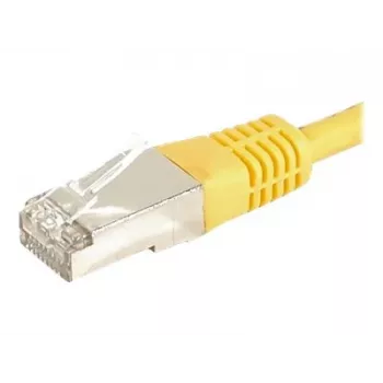EXERTIS CONNECT Cavo patch Cat.6a F/UTP, 1 m, giallo, 10 Gbps 859563