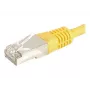 EXERTIS CONNECT Cavo patch Cat.6a F/UTP, 1 m, giallo, 10 Gbps 859563