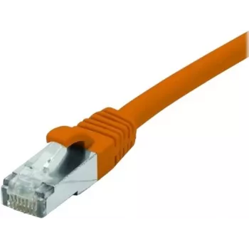 EXERTIS CONNECT 858530 Cavo patch Cat 6A S/FTP, 0,3 m, arancione, guaina sottile