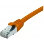 EXERTIS CONNECT 858530 Cavo patch Cat 6A S/FTP, 0,3 m, arancione, guaina sottile