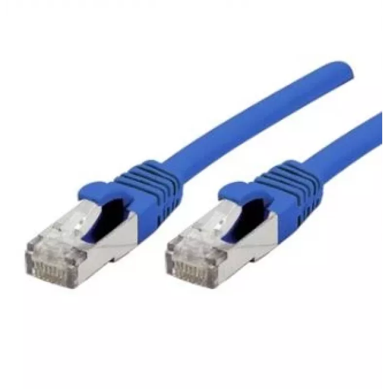 EXERTIS CONNECT Cavo patch Cat 6A S/FTP, 10 m, blu 858458