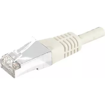 EXERTIS CONNECT Cavo patch Cat.6a F/UTP, 0,5 m, grigio, 10 Gbps, Slim Bend Protection 859502