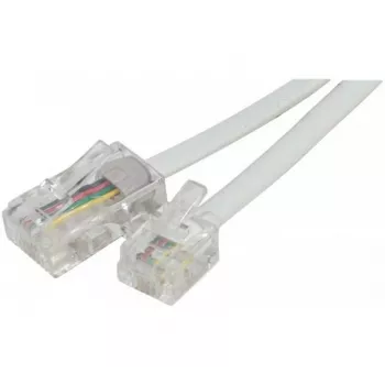 EXERTIS CONNECT Cavo telefonico, bianco, 7,0 m (EXC911746)