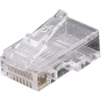 EXERTIS CONNECT EXC920450 Connettore per filo trasparente RJ45