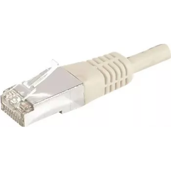 EXERTIS CONNECT Cavo patch Cat.6a F/UTP, grigio, 1,0 m, 10 Gbps, Slim Bend Protection 859503