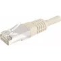 EXERTIS CONNECT Cavo patch Cat.6a F/UTP, grigio, 1,0 m, 10 Gbps, Slim Bend Protection 859503