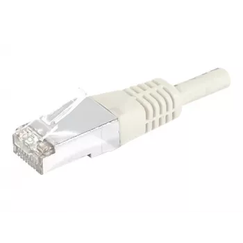EXERTIS CONNECT 859510 Cavo patch Cat.6a F/UTP, 15 m, grigio, 10 Gbps, guaina sottile