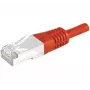 EXERTIS CONNECT Cavo patch Cat6 S/FTP PiMF, RJ45, rosso, 10 m 856892