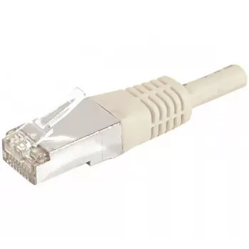 EXERTIS CONNECT Cavo patch Cat.6a F/UTP, 20 m, grigio, 10 Gbps, RJ45, Slim Bend Protection 859511