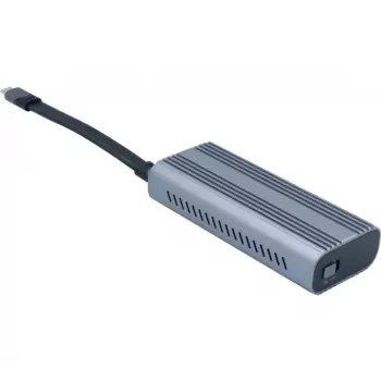 EXERTIS CONNECT Case per SSD M.2, USB4/Thunderbolt 4 40 Gbps Type-C, per SSD M.2 NVMe/PCIe 924640