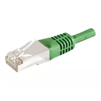 EXERTIS CONNECT Cavo patch Cat.6a F/UTP, 0,15 m, verde, 10 Gbps 859545