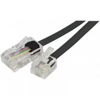 EXERTIS CONNECT Cavo telefonico, nero, 2,0 m (EXC911735)