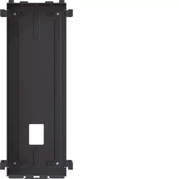 Hager Scatola da parete per touch display 2.0, nero (RTW022X)