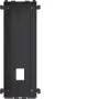 Hager Scatola da parete per touch display 2.0, nero (RTW022X)