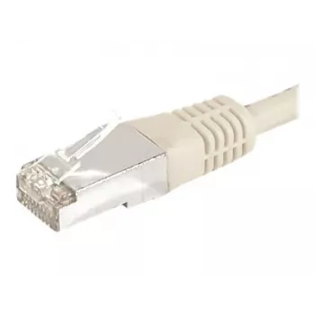 EXERTIS CONNECT Cavo patch CAT.6a F/UTP, grigio, 7,5 m, 10 Gbps, Slim Boot 859508