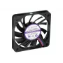 Exertis Connect Evercool Ventola per case 60 mm – cuscinetto a strisciamento lubrificato durevole, 3-Pin DC, nero 910179