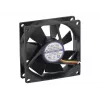 Exertis Connect Evercool Ventola per case 80 mm – cuscinetto a strisciamento, 2000 giri/min, 26,5 CFM, nero 910184