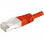 EXERTIS CONNECT Cavo patch Cat.6a F/UTP, rosso, 0,5 m, 10 Gbps, Slim Snagless Boot 859532
