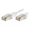 EXERTIS CONNECT Cavo patch Cat.6 S/FTP, PiMF, bianco, 0,15 m 856815