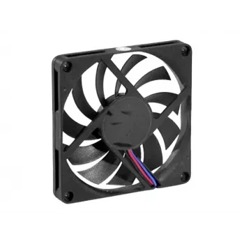Exertis Connect Ventola per case 80 mm - cuscinetto a strisciamento, 3-Pin, nero 910191