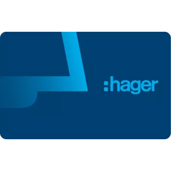 Hager RTH310X Scheda di accesso RFID per stazione esterna ODT 2.0