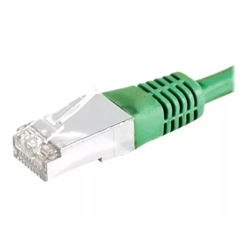 EXERTIS CONNECT cavo patch Cat.6A S/FTP, 0,5 m, verde 858345