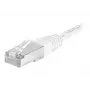 EXERTIS CONNECT cavo patch CAT.6a F/UTP, bianco, 1,0 m, 10 Gbps, Slim Boot 859578