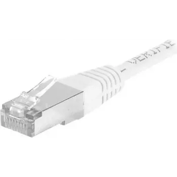 EXERTIS CONNECT cavo patch Cat.6a F/UTP, 3 m, bianco, 10 Gbps, RJ45, Slim Snagless 859581