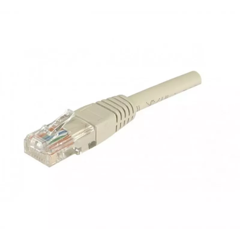 Exertis Connect Cavo patch di rete Cat5e U/UTP RJ-45, 0,5 m, grigio 857200