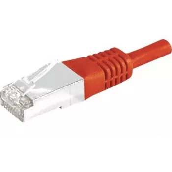EXERTIS CONNECT Cavo patch CAT.6A S/FTP, 0,5 m, rosso 858301