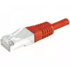 EXERTIS CONNECT Cavo patch CAT.6A S/FTP, 0,5 m, rosso 858301