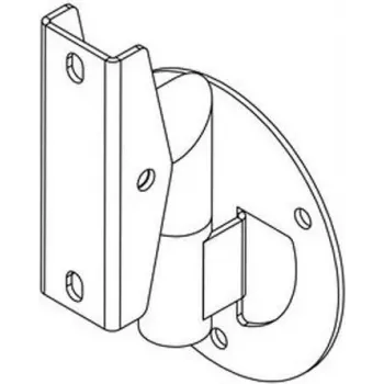 NEXO VNI-WB02 Supporto a parete per diffusori, carico max 15 kg, nero